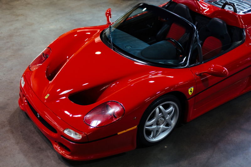 Illustration for article titled Buy the Ferrari F50 That Was the Literal Model for the Bedroom Posters